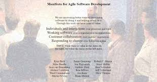 manifesto for agile software development