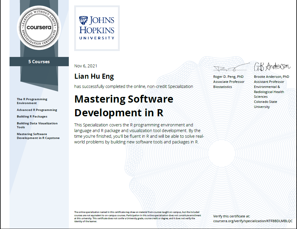 mastering software development in r